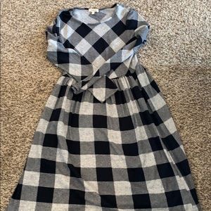 Plaid dress